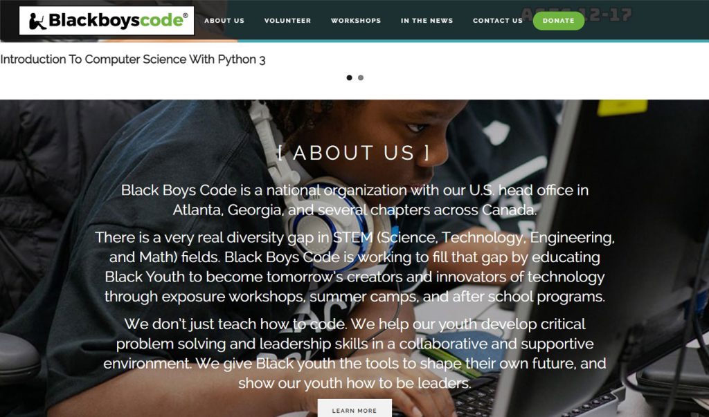 Black Boys Code Coding Courses For Black Kids